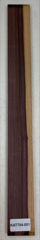 Fretboard Mexican Rosewood / Katalox 720x75x10mm Unique Piece #051